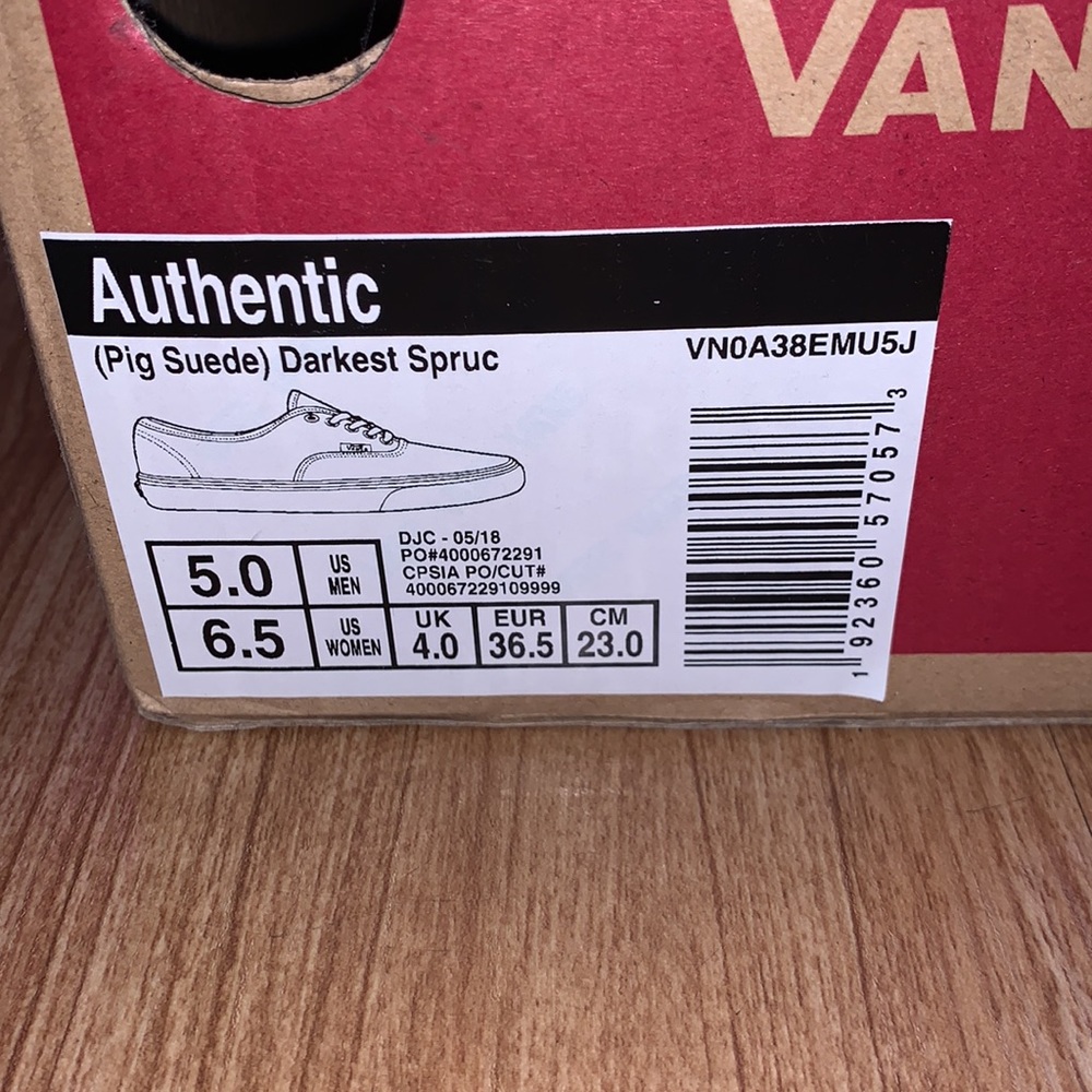 VANS AUTHENTICS - Picture 6 of 6
